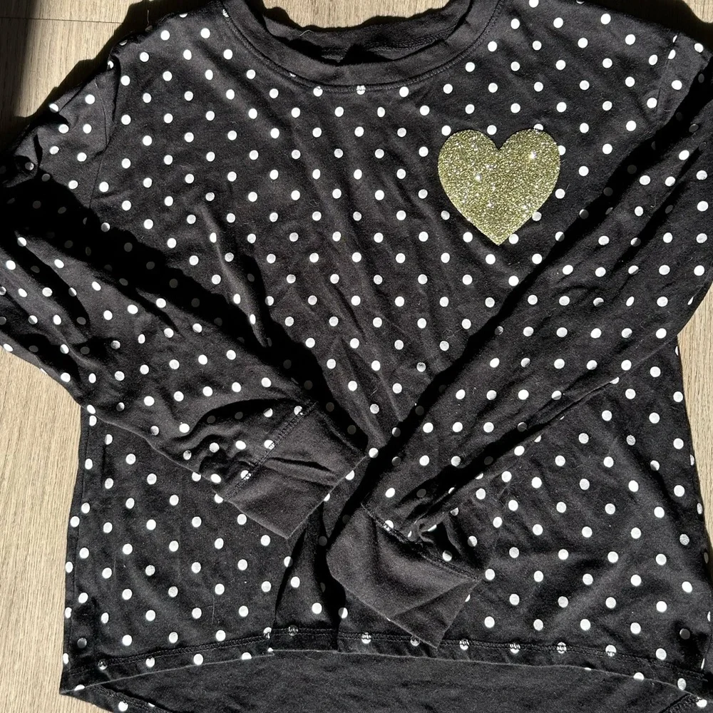 Justice kids Black Long Sleeve Shirt bundle